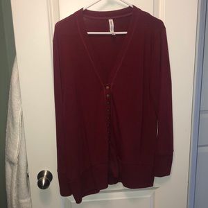 Button front cardigan
